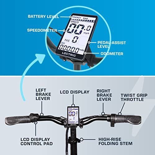 LECTRIC XP Lite Electric Bike | Adult Folding Bikes - Weighs Only 46lbs