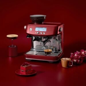 Breville Barista Pro Espresso Machine BES878RVC, Red Velvet Cake