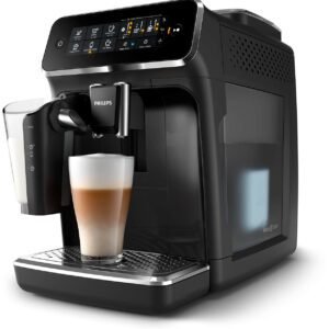 Refurbished Philips Saeco 3200 Series Superautomatic Espresso Machine LatteGo Black EP3241/54